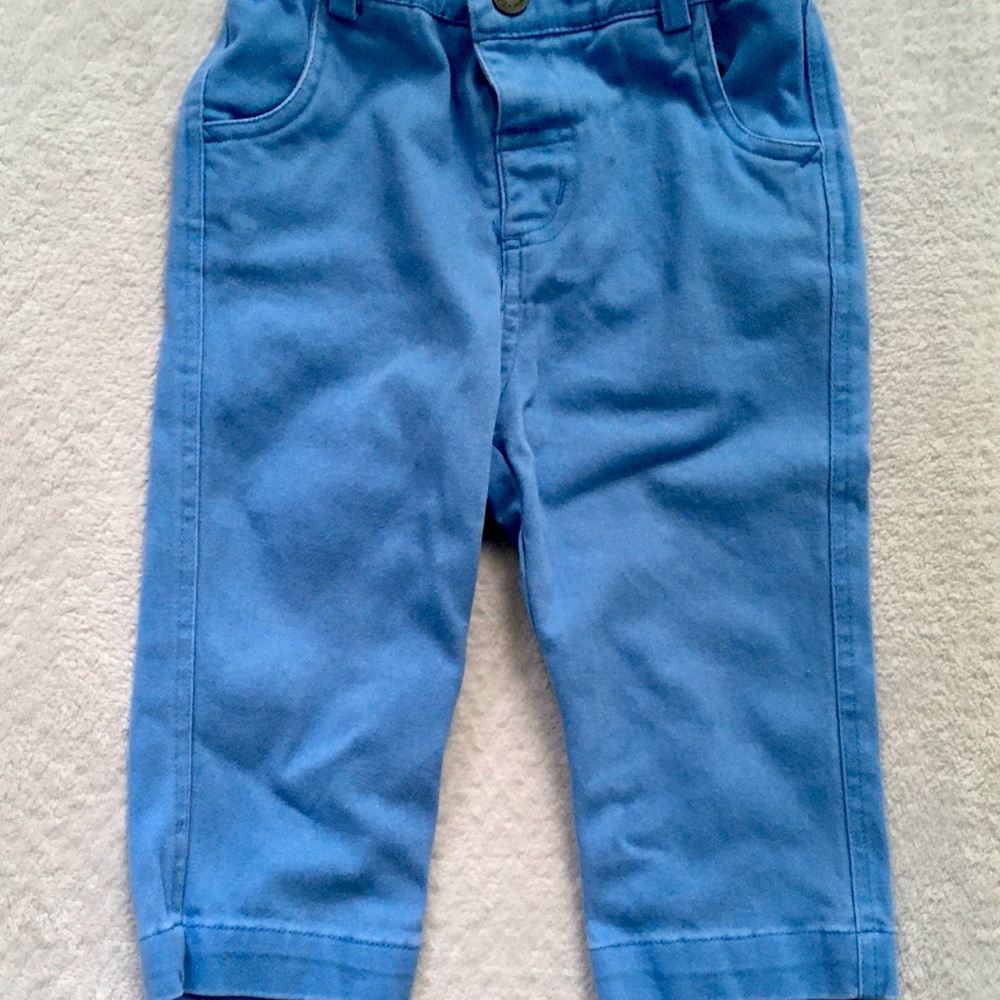 Jojo Maman Bebe Twill Cotton Capri Pants